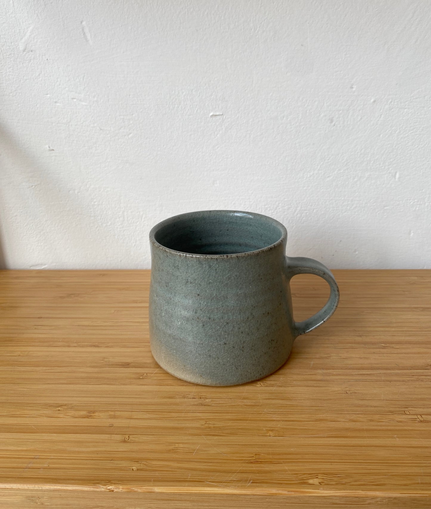 Tall Celadon Mug