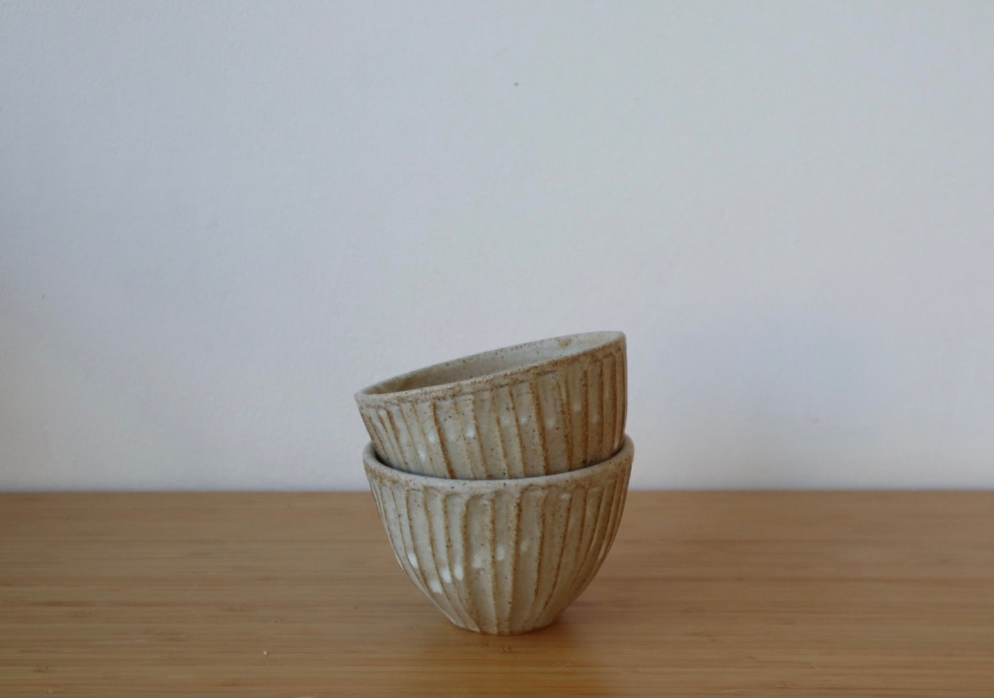 Fluted Stone Latte/Espresso Cup