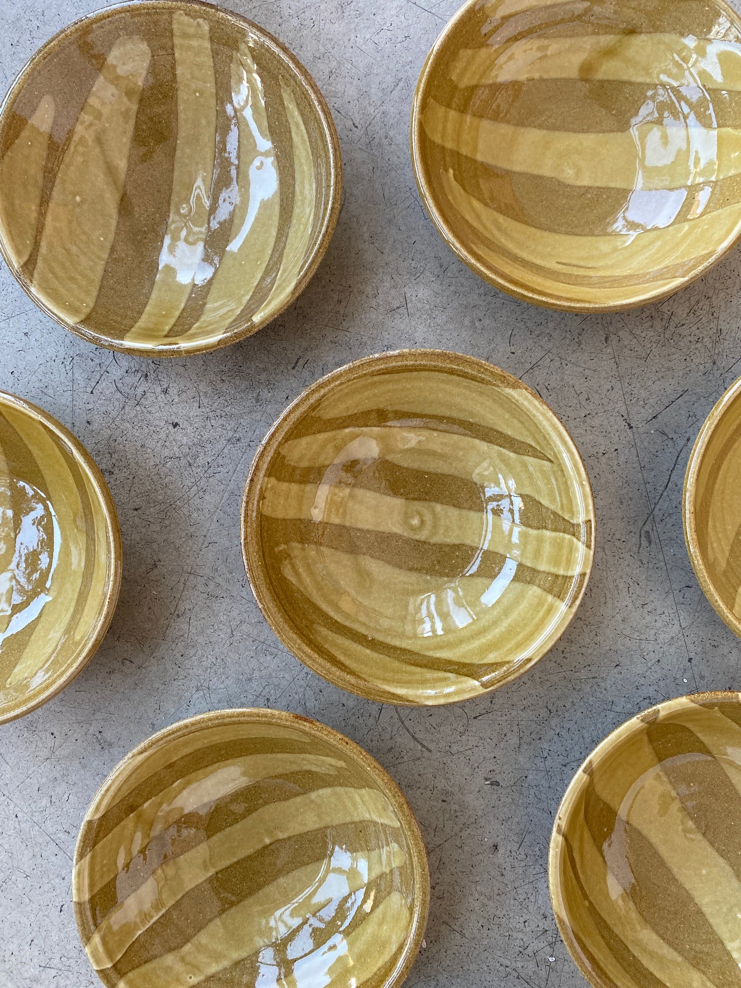 Striped Breakfast Bowl