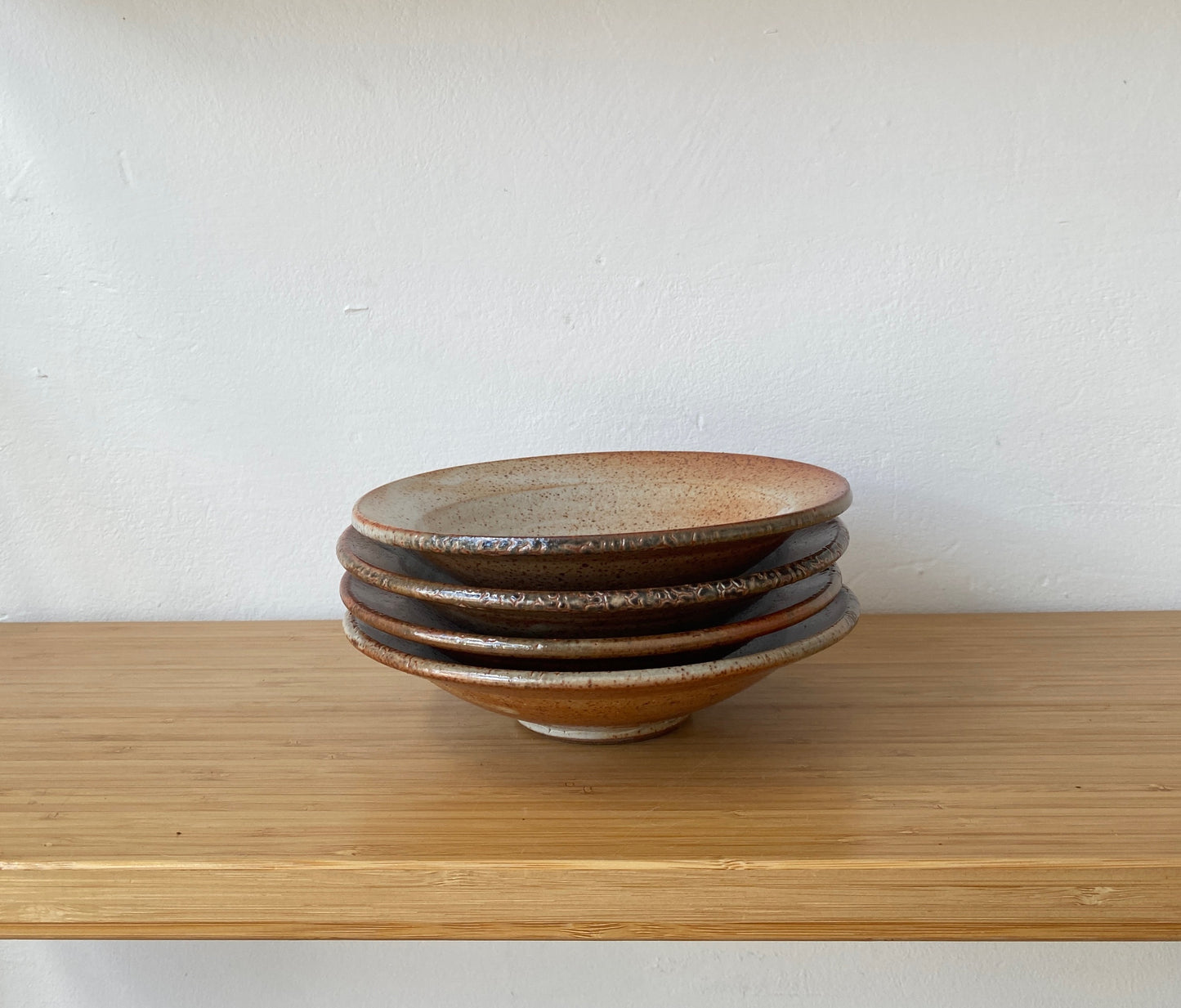 Shino Lipped Bowls