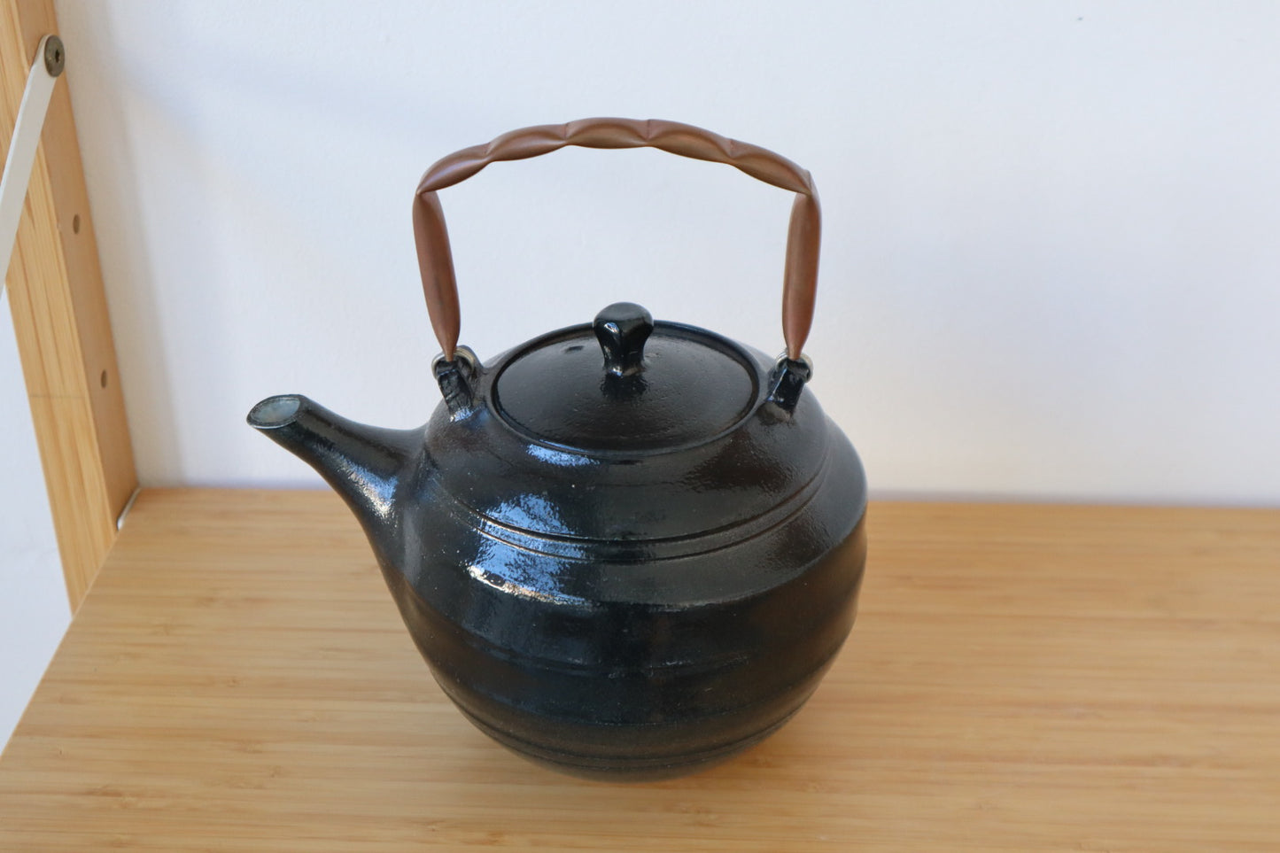 Copper Handled Teapot