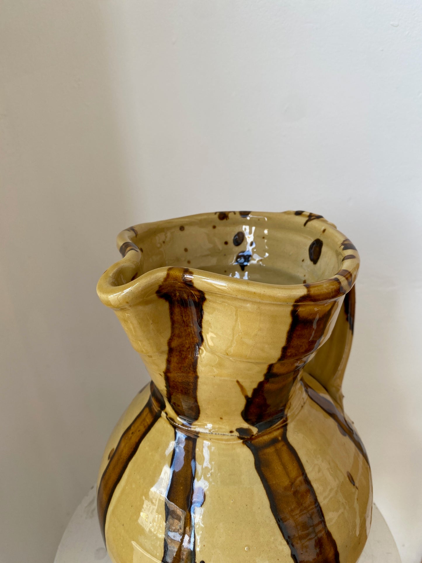 Extra Large Striped Jug
