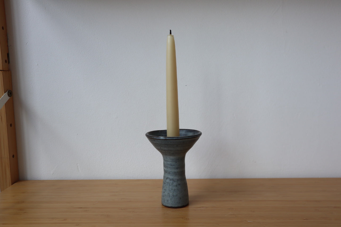 Blue & White Candlestick Holders