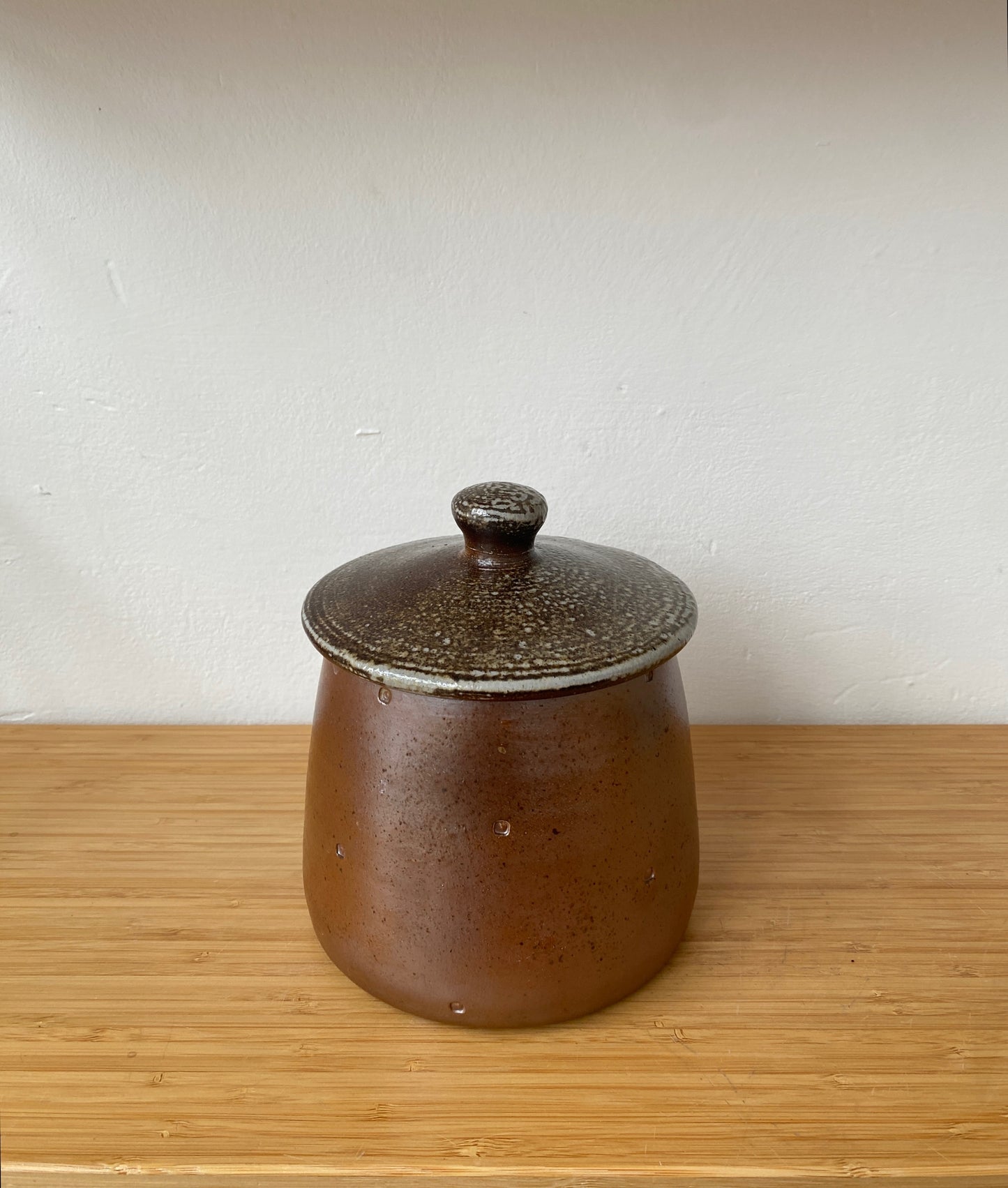 Wood Fired Lidded Jars