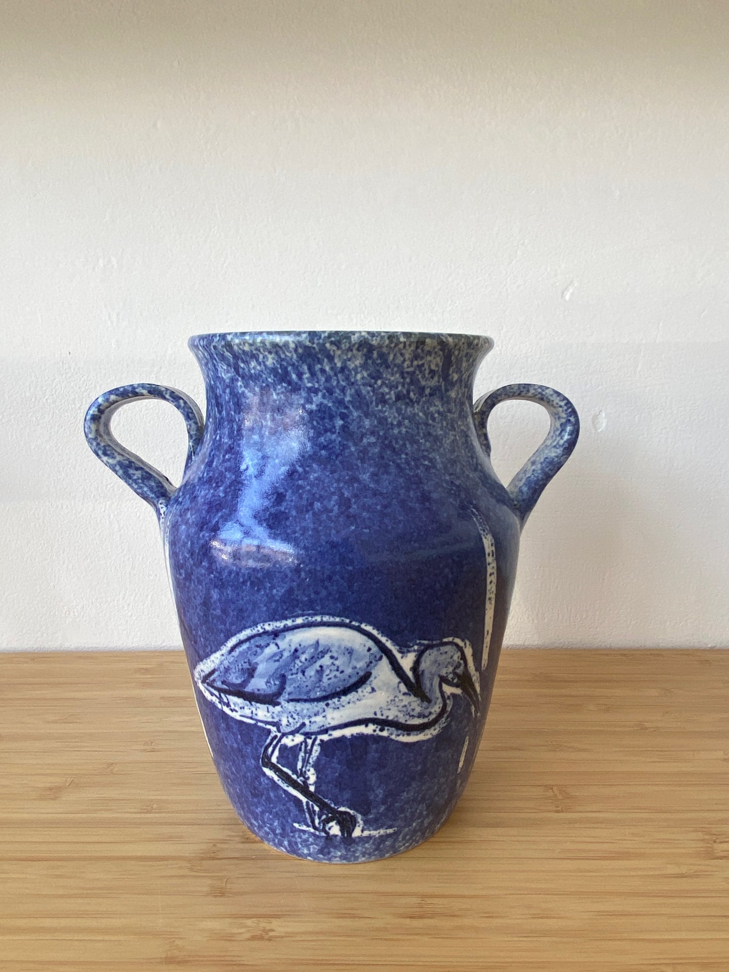 ‘Little Egret’ Amphora Vase