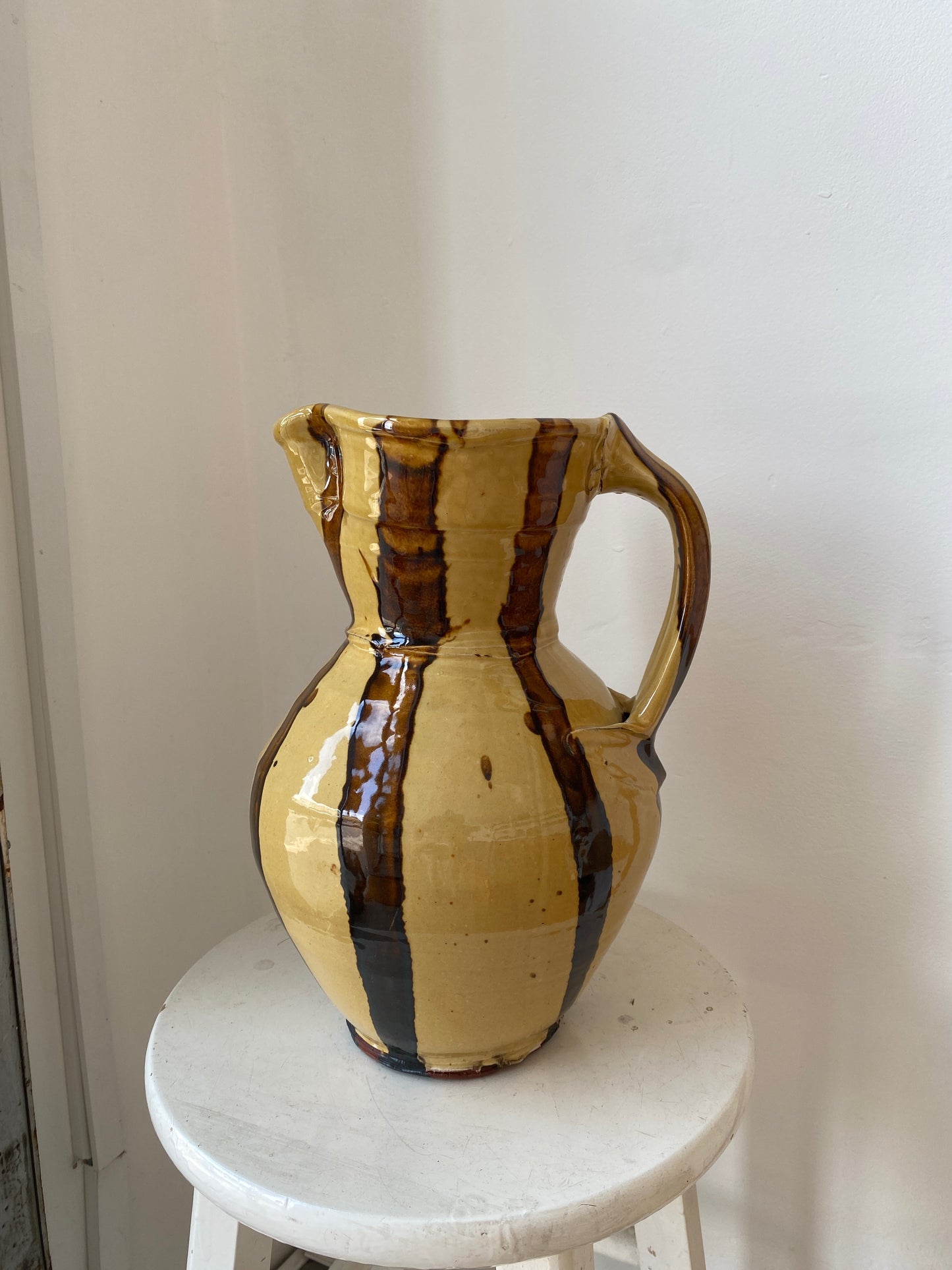 Extra Large Striped Jug