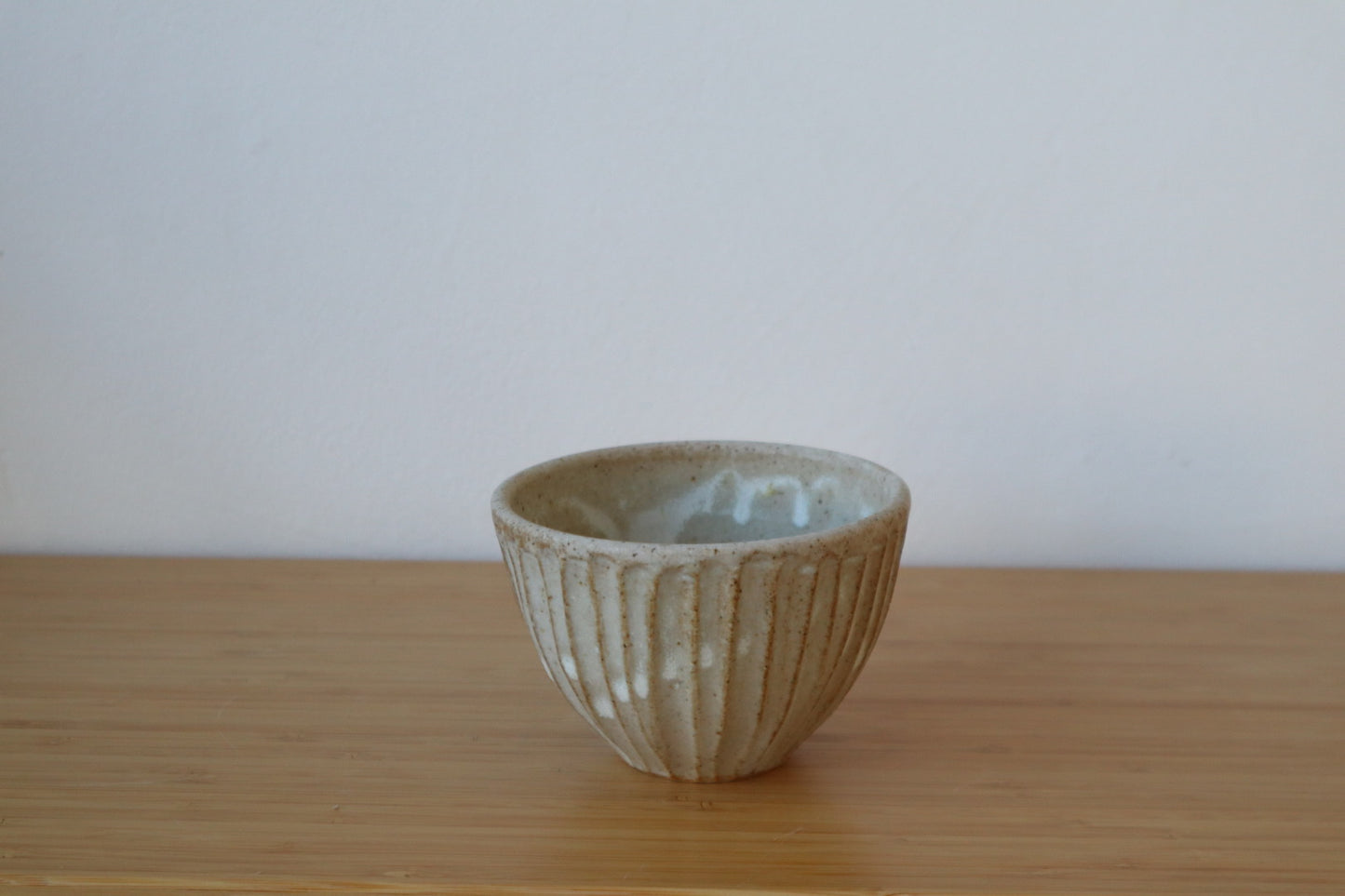 Fluted Stone Latte/Espresso Cup