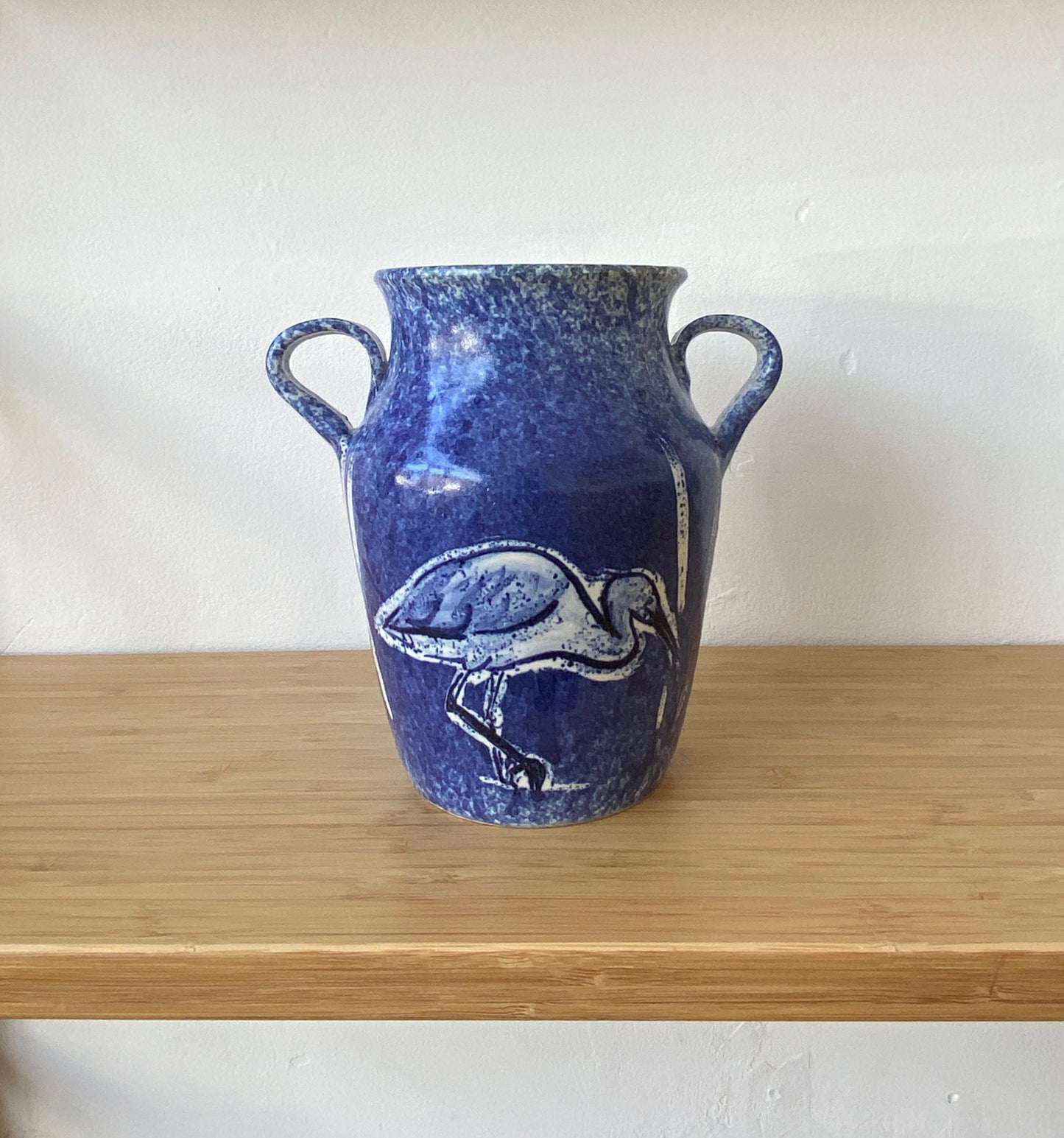 ‘Little Egret’ Amphora Vase