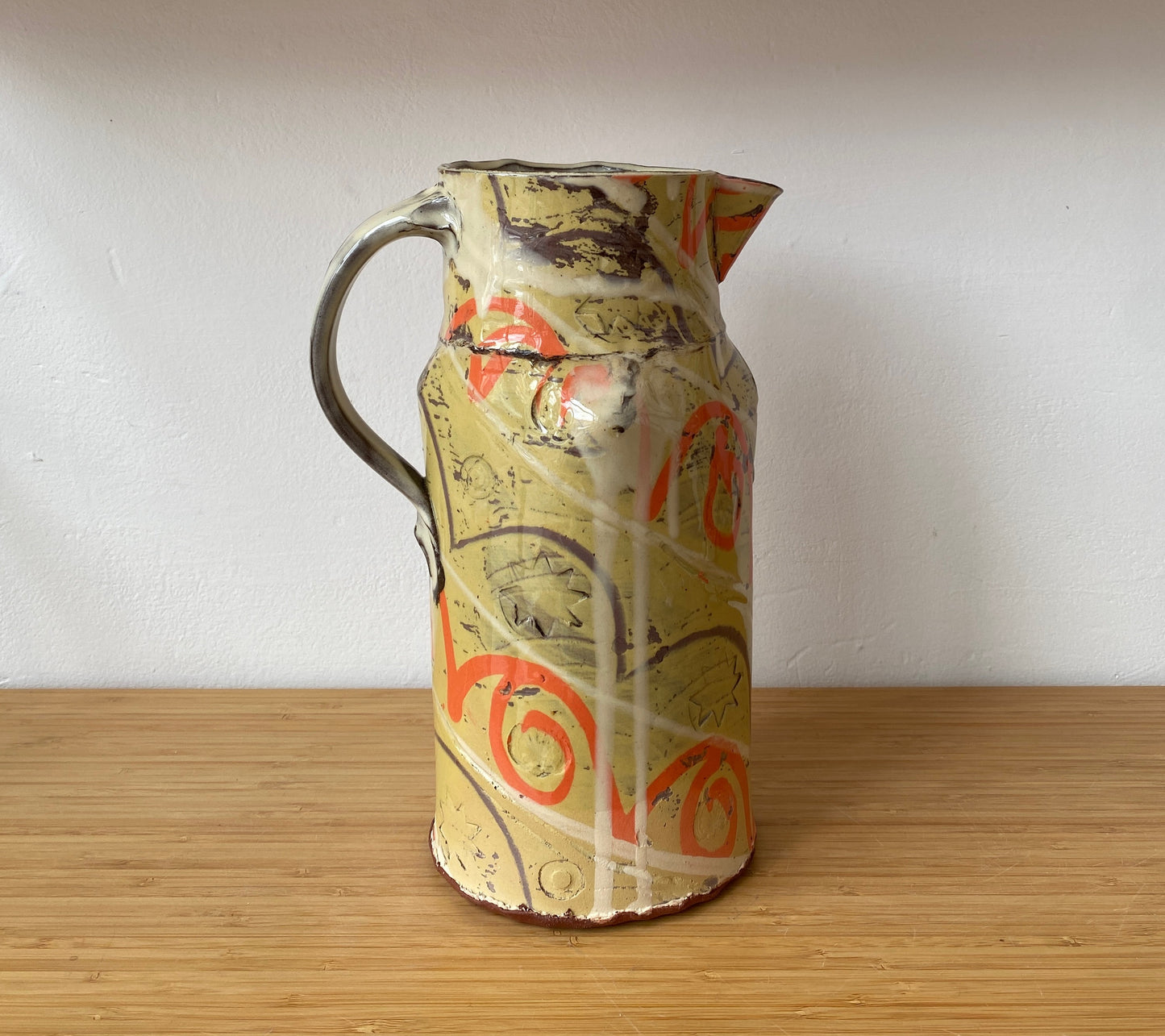 Large Patterned Jugs