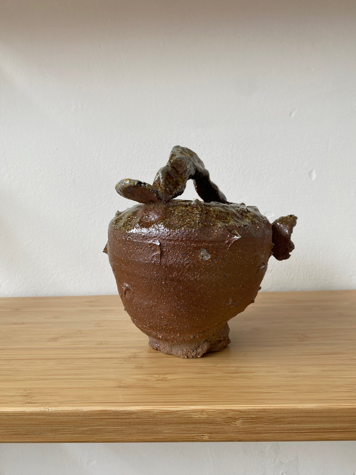 Large Wood Fired Puffer Fish Pourer