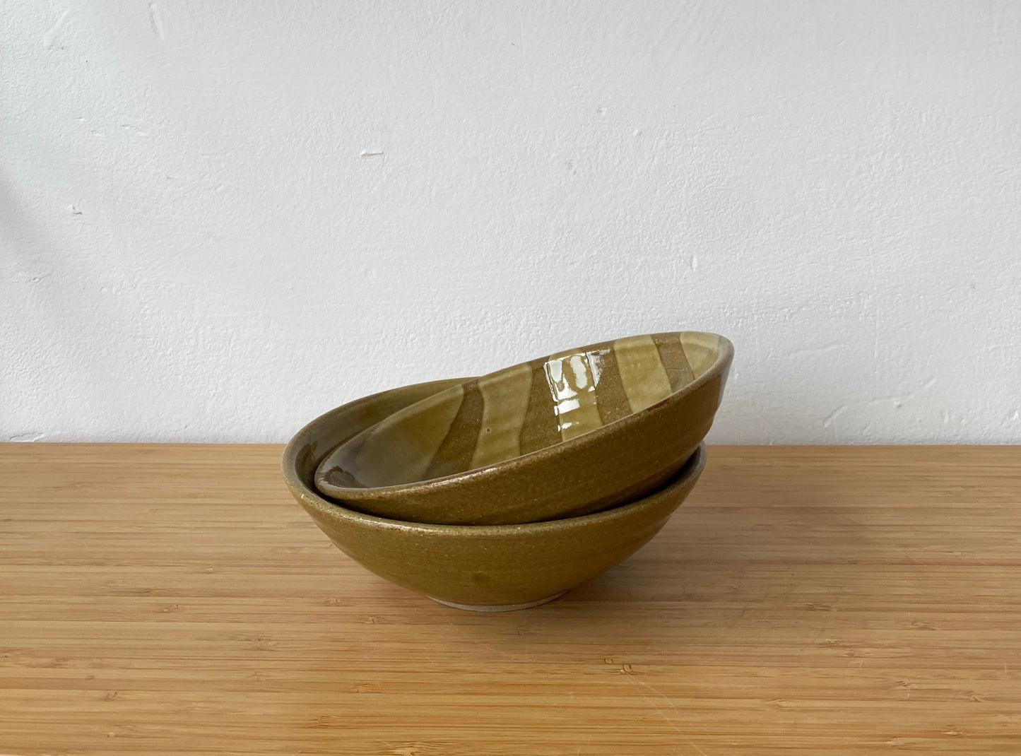 Striped Breakfast Bowl