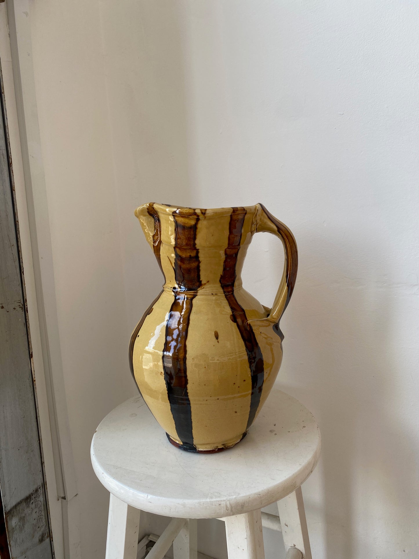 Extra Large Striped Jug