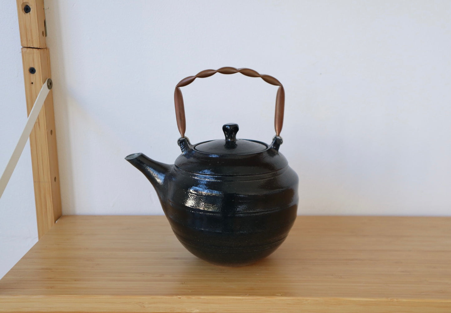 Copper Handled Teapot