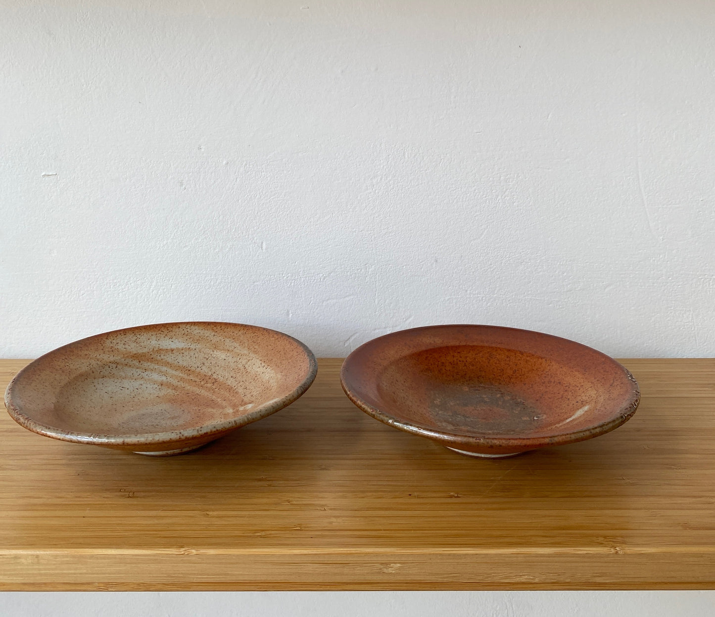 Shino Lipped Bowls