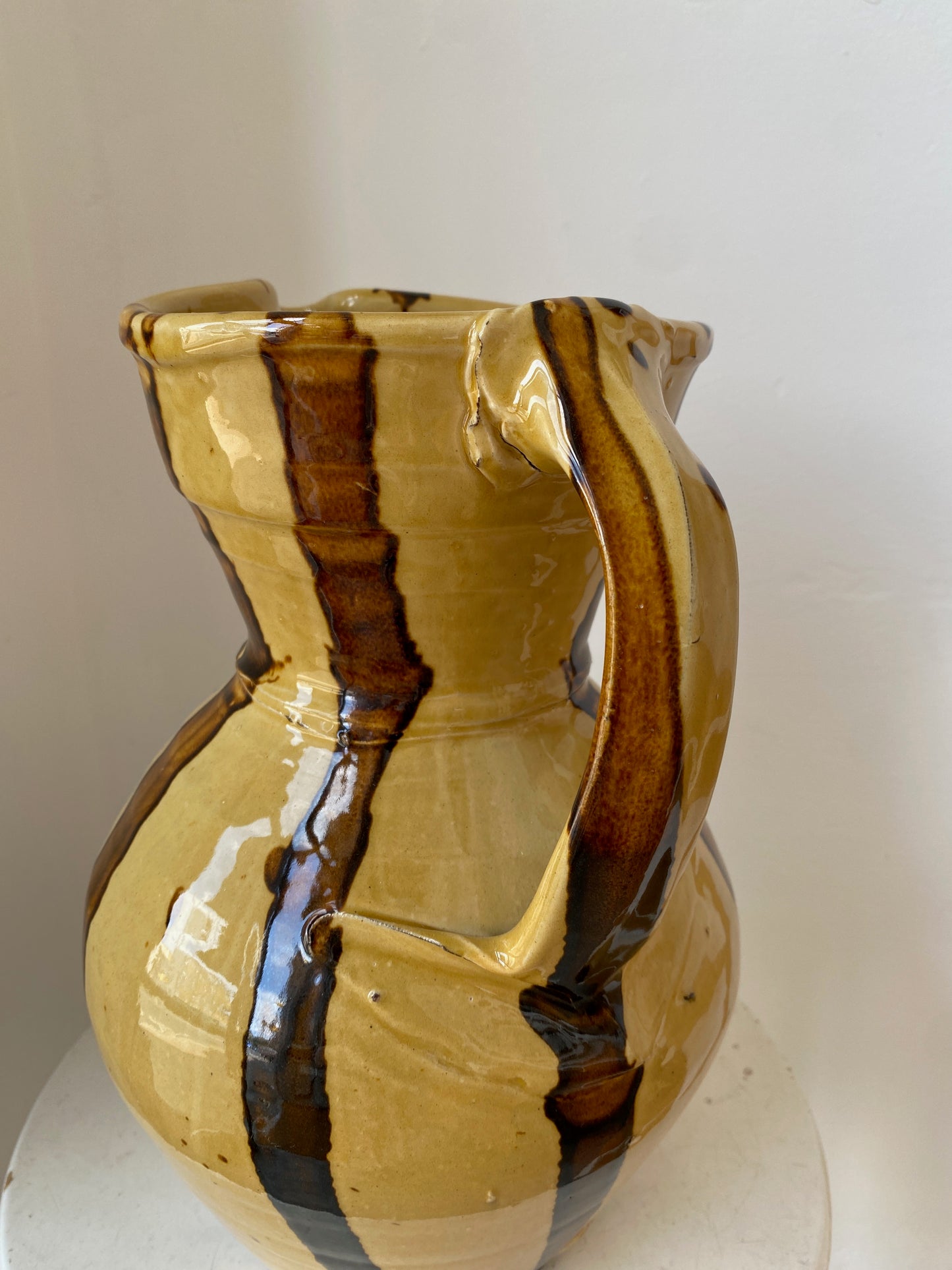 Extra Large Striped Jug