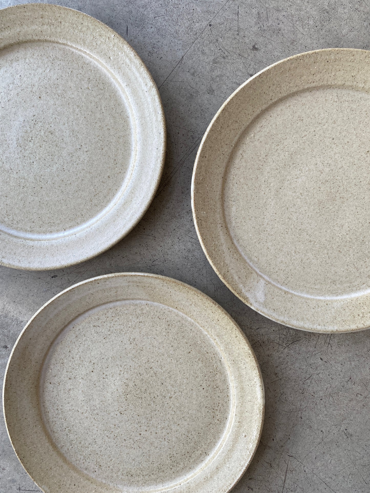 Flecked Stone Plate
