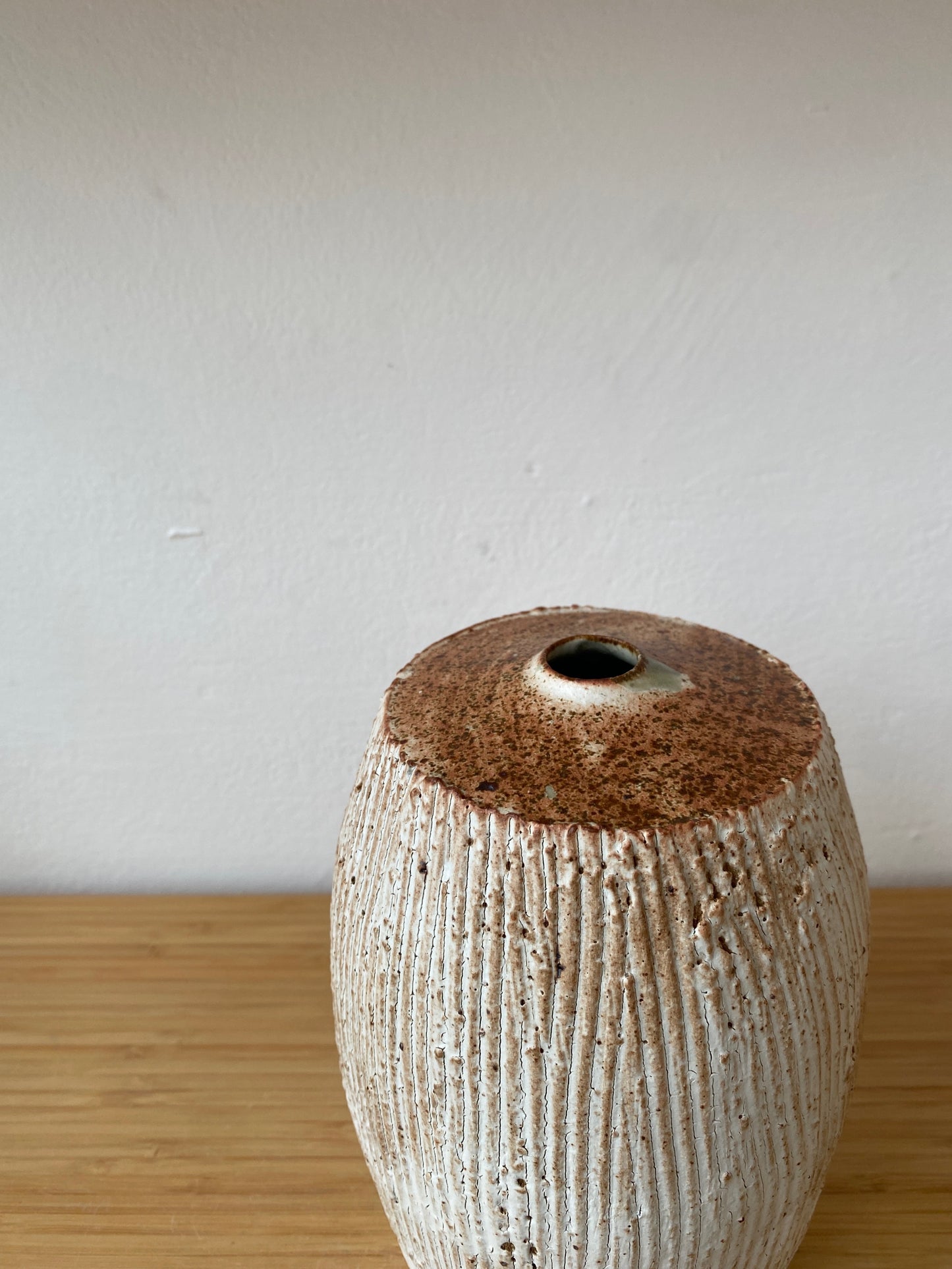 Textured Stem Vase