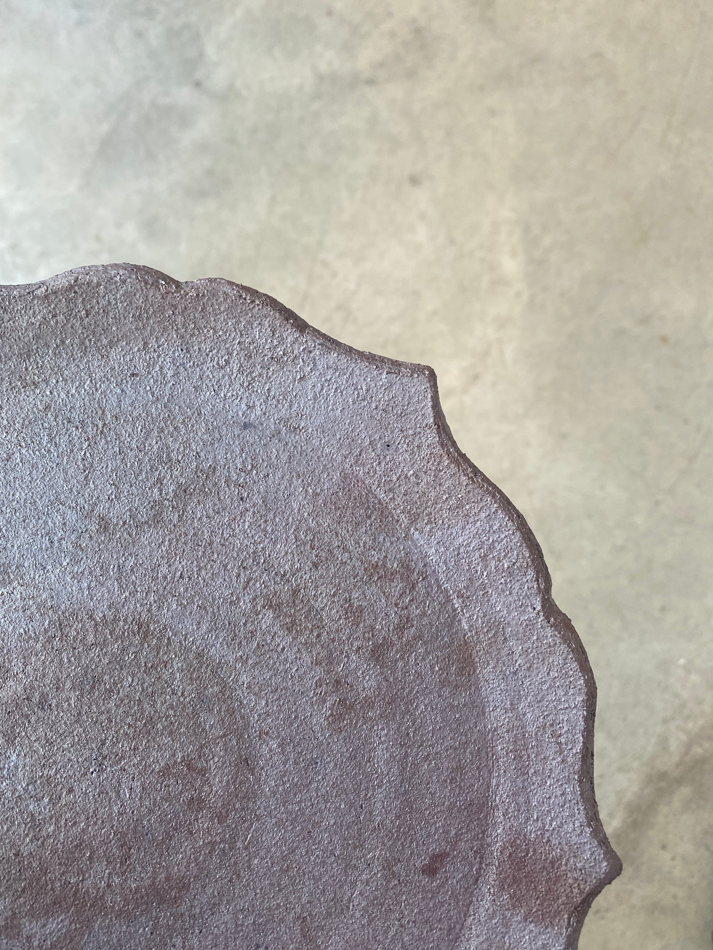 Wood Fired Carved Plate