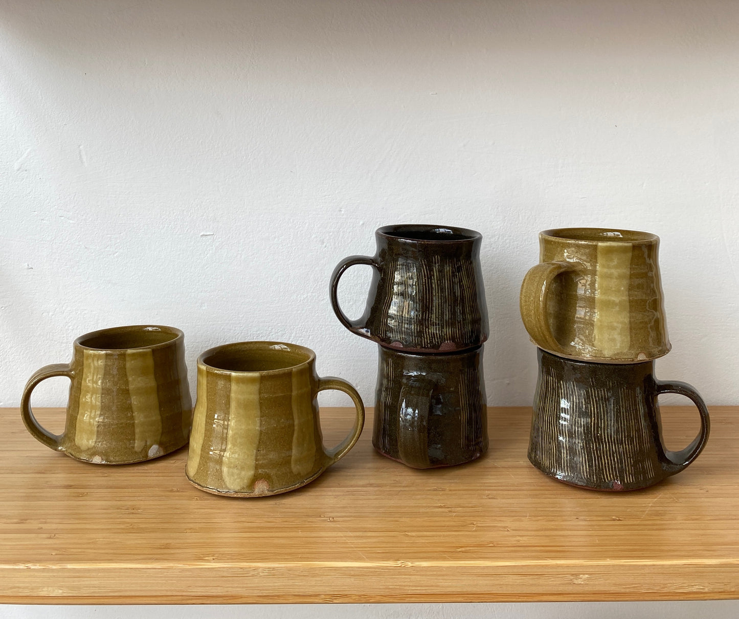 Carved Slip Mug