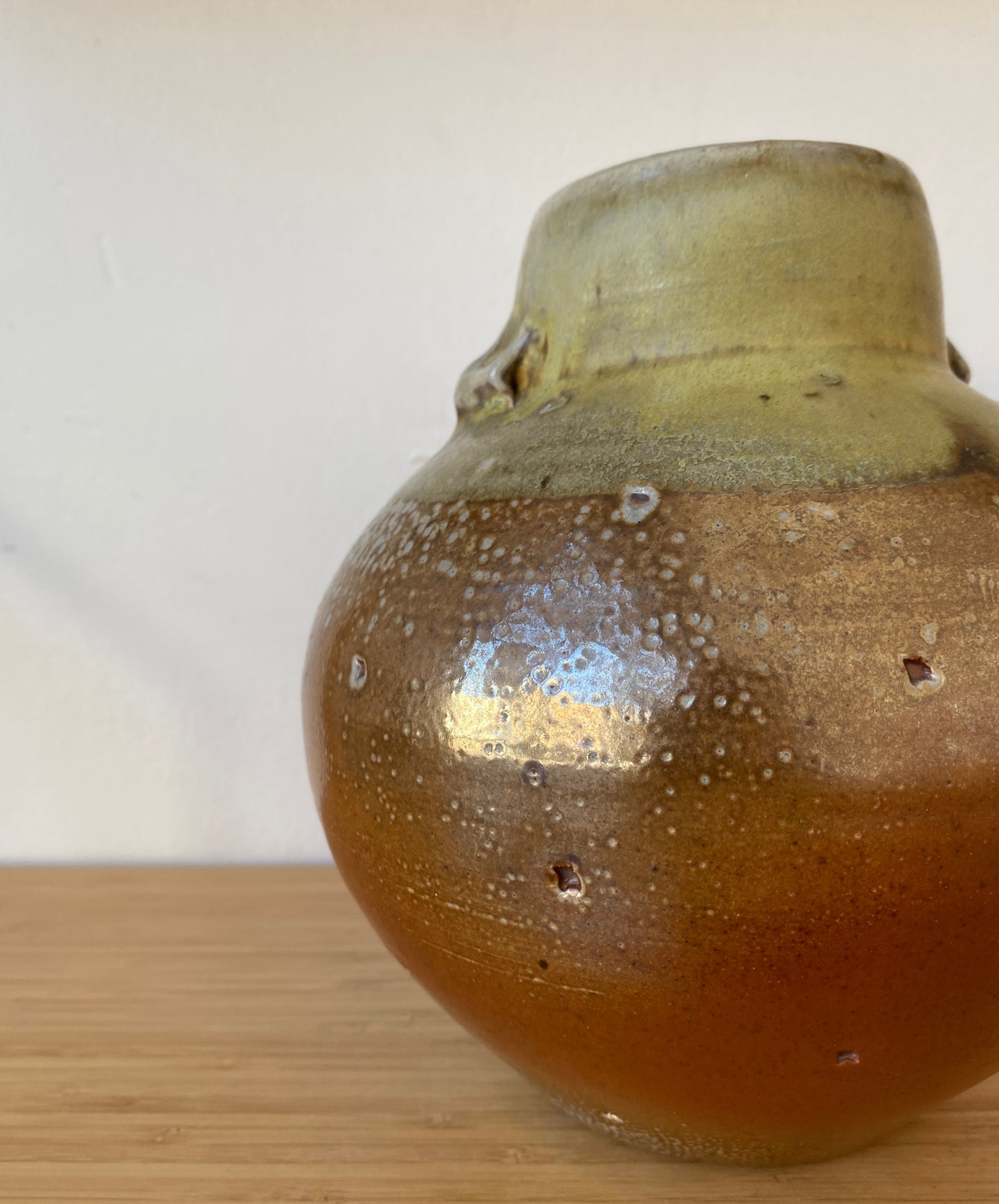 Wood Fired Bellied Vase