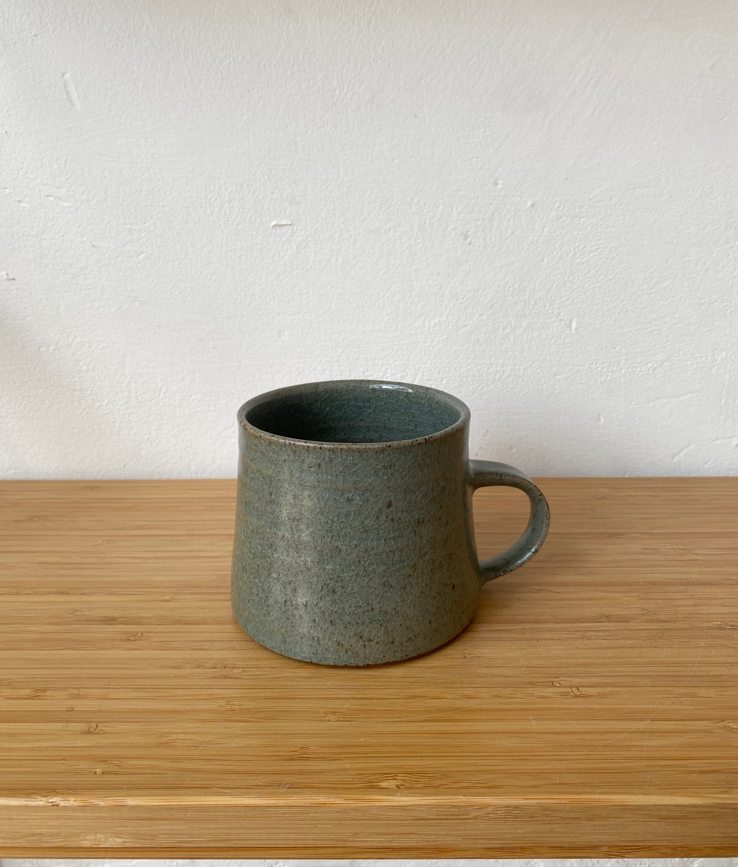 Tall Celadon Mug