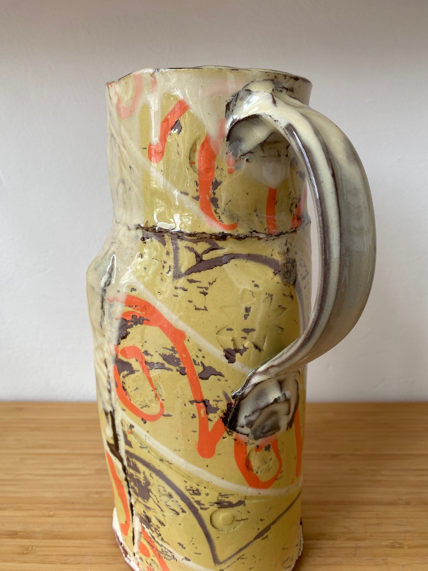 Large Patterned Jugs