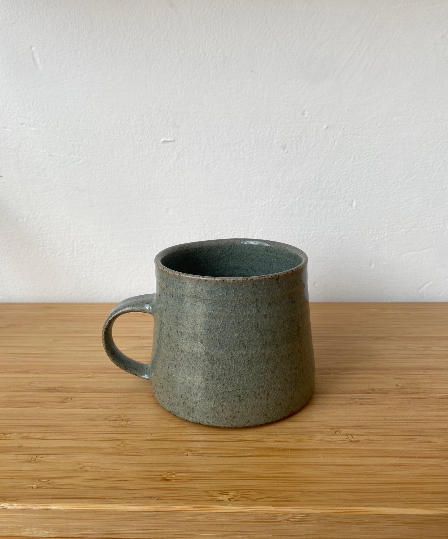 Tall Celadon Mug