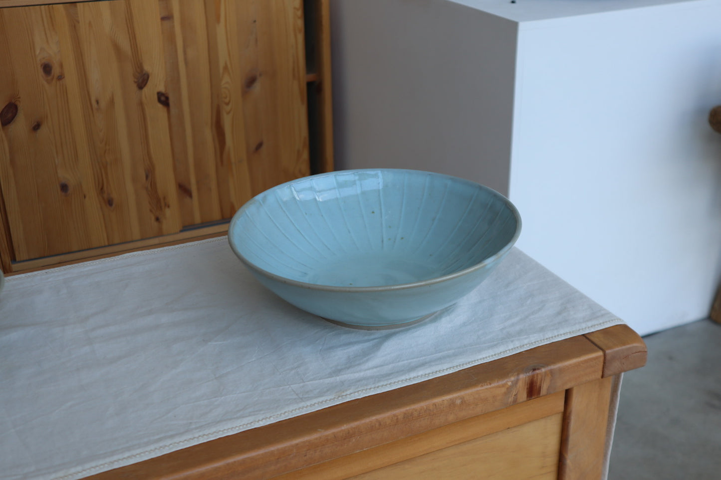 Faceted Serving Bowl
