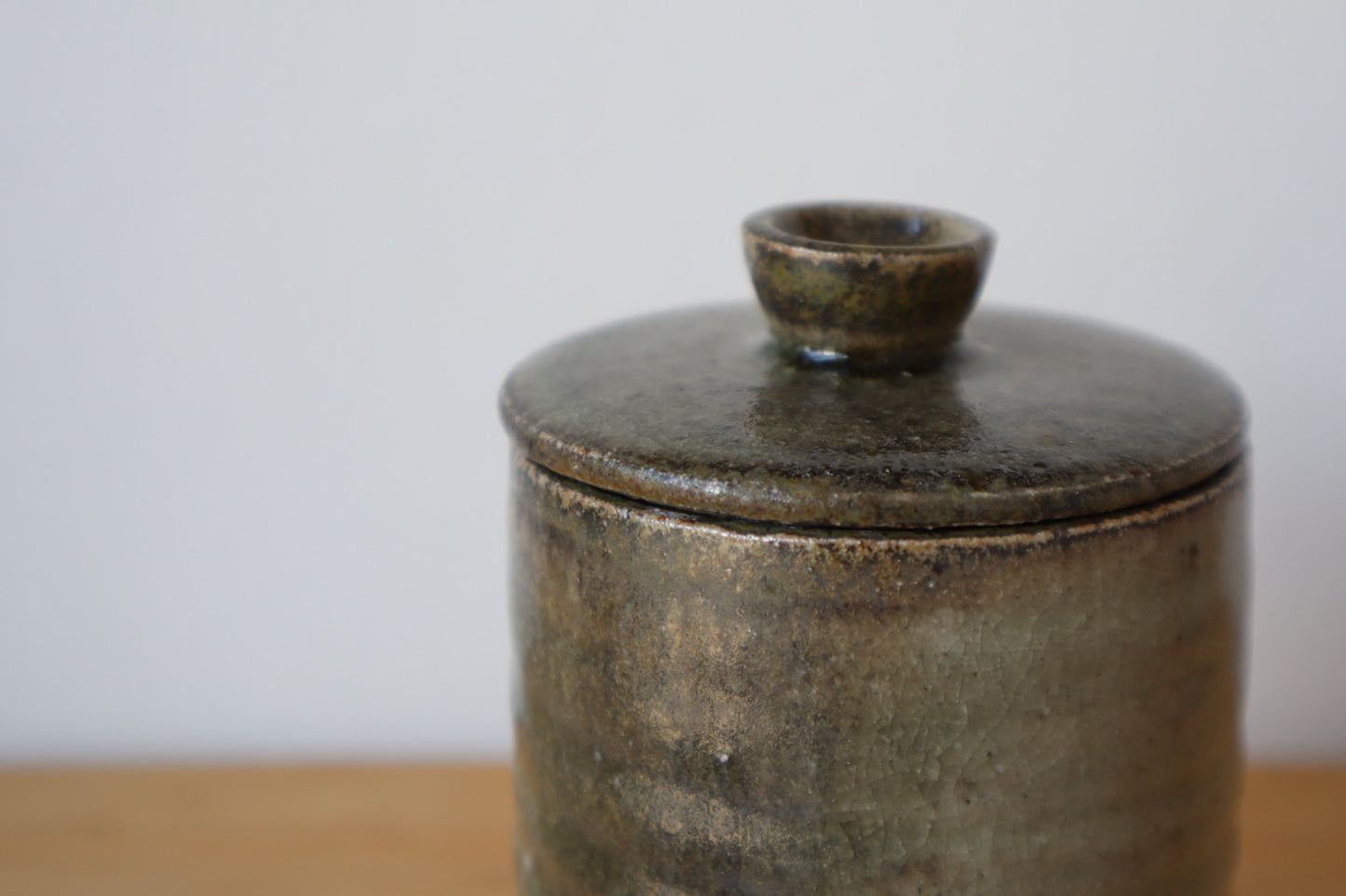 Soda Fired Lidded Jars