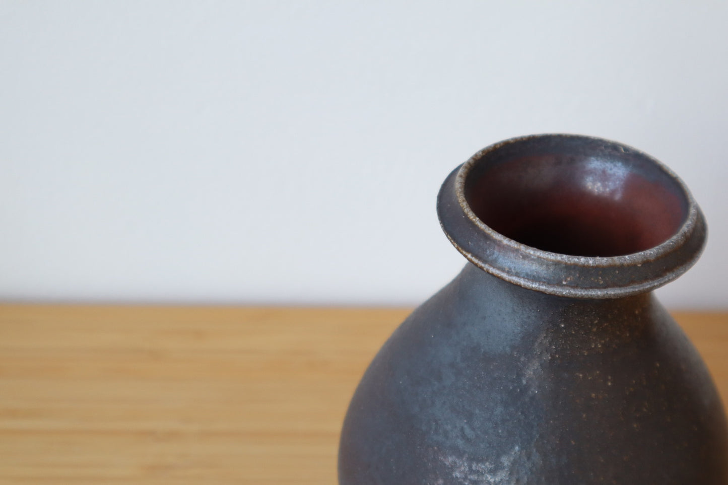 Unglazed Wood Fired Vase