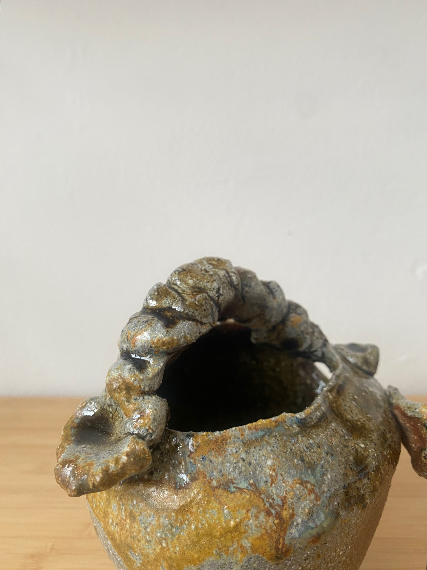 Wood Fired Small Puffer Fish Pourer