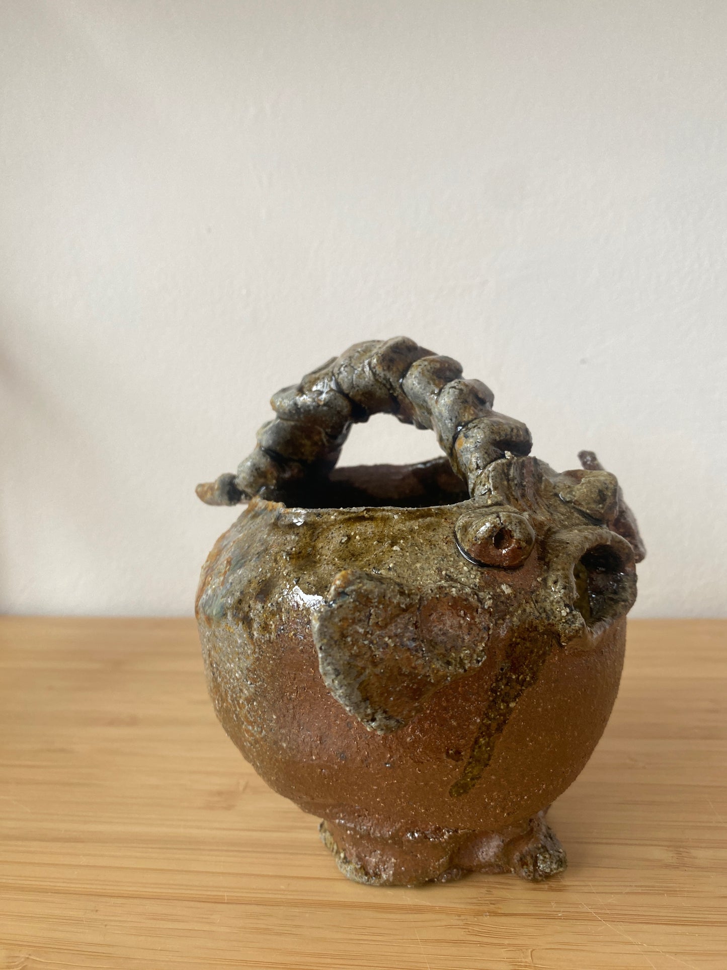 Wood Fired Small Puffer Fish Pourer