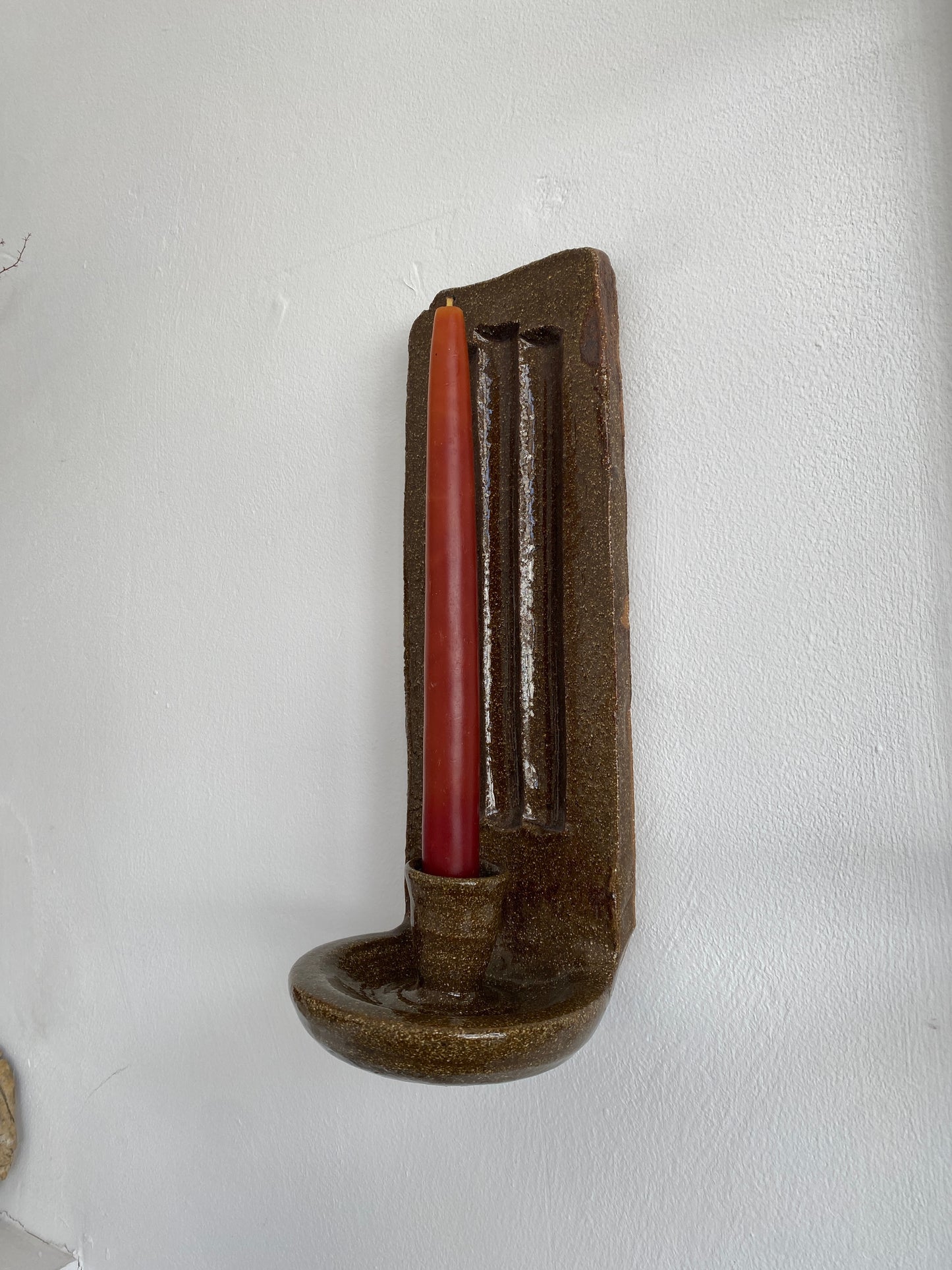 Carved Wall Sconce