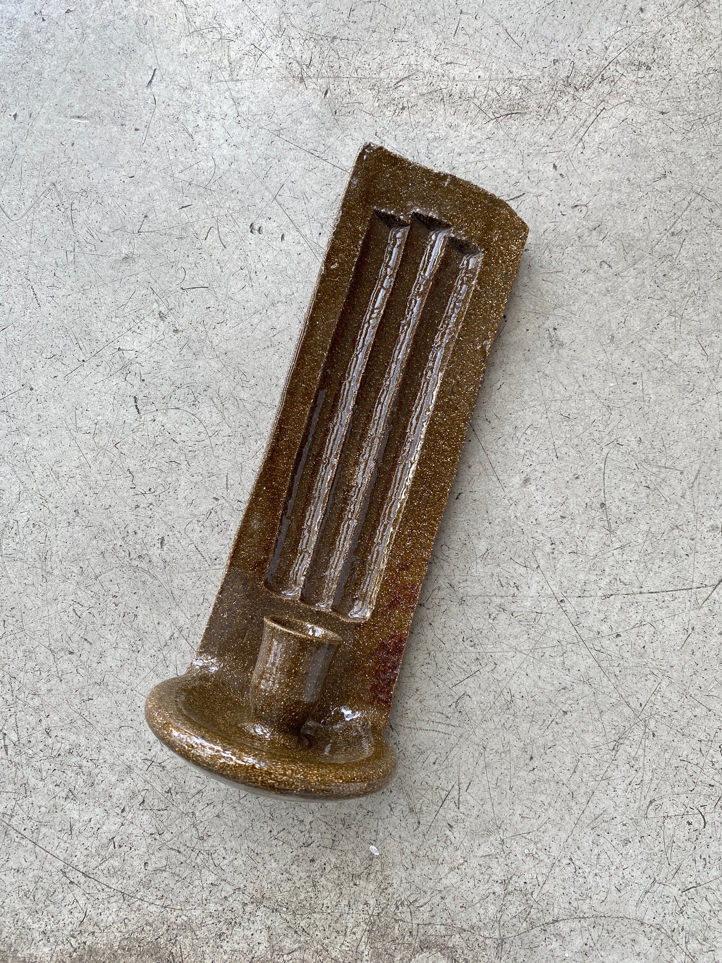 Carved Wall Sconce