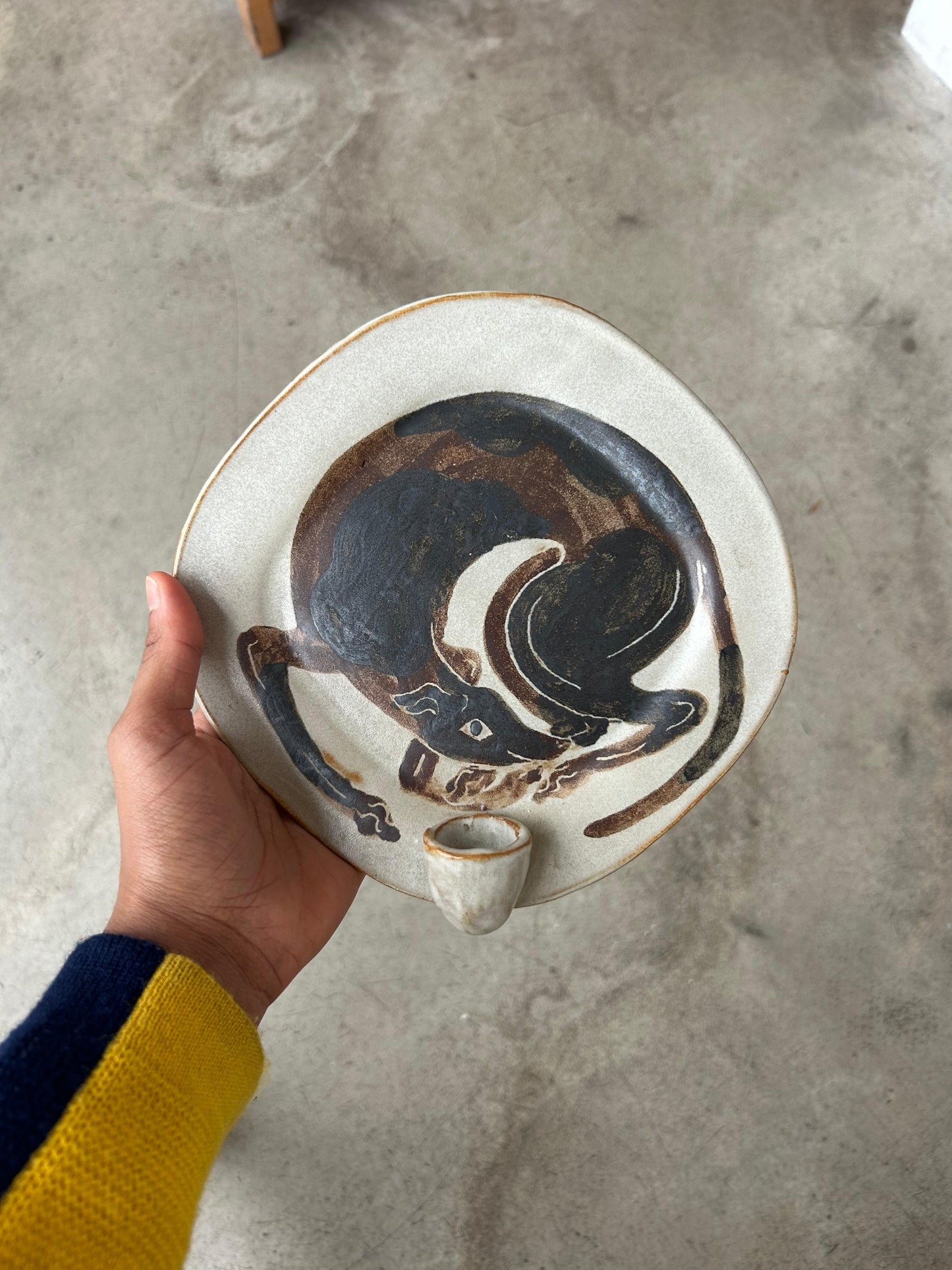 Painted Sconce
