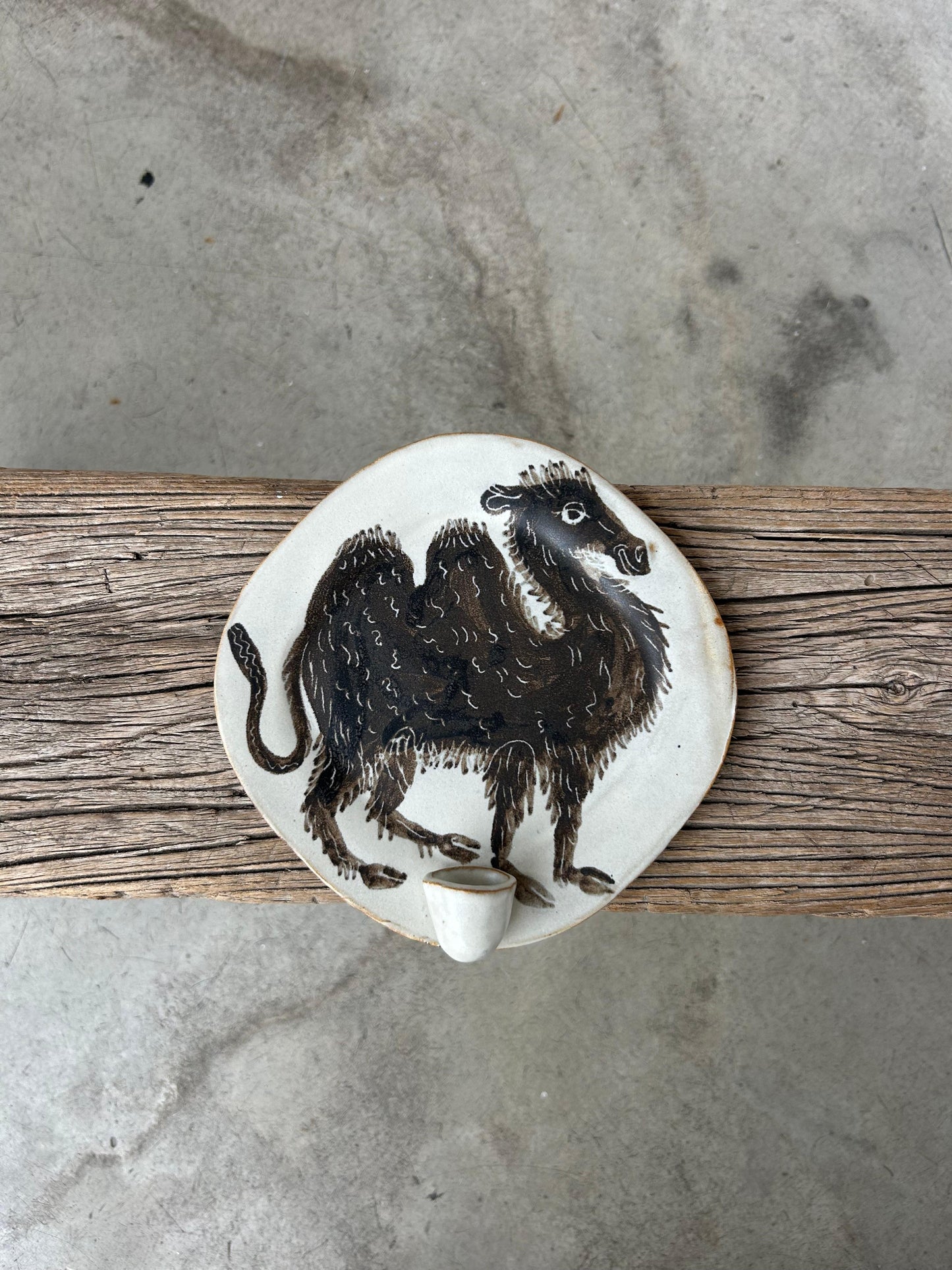 Painted Sconce