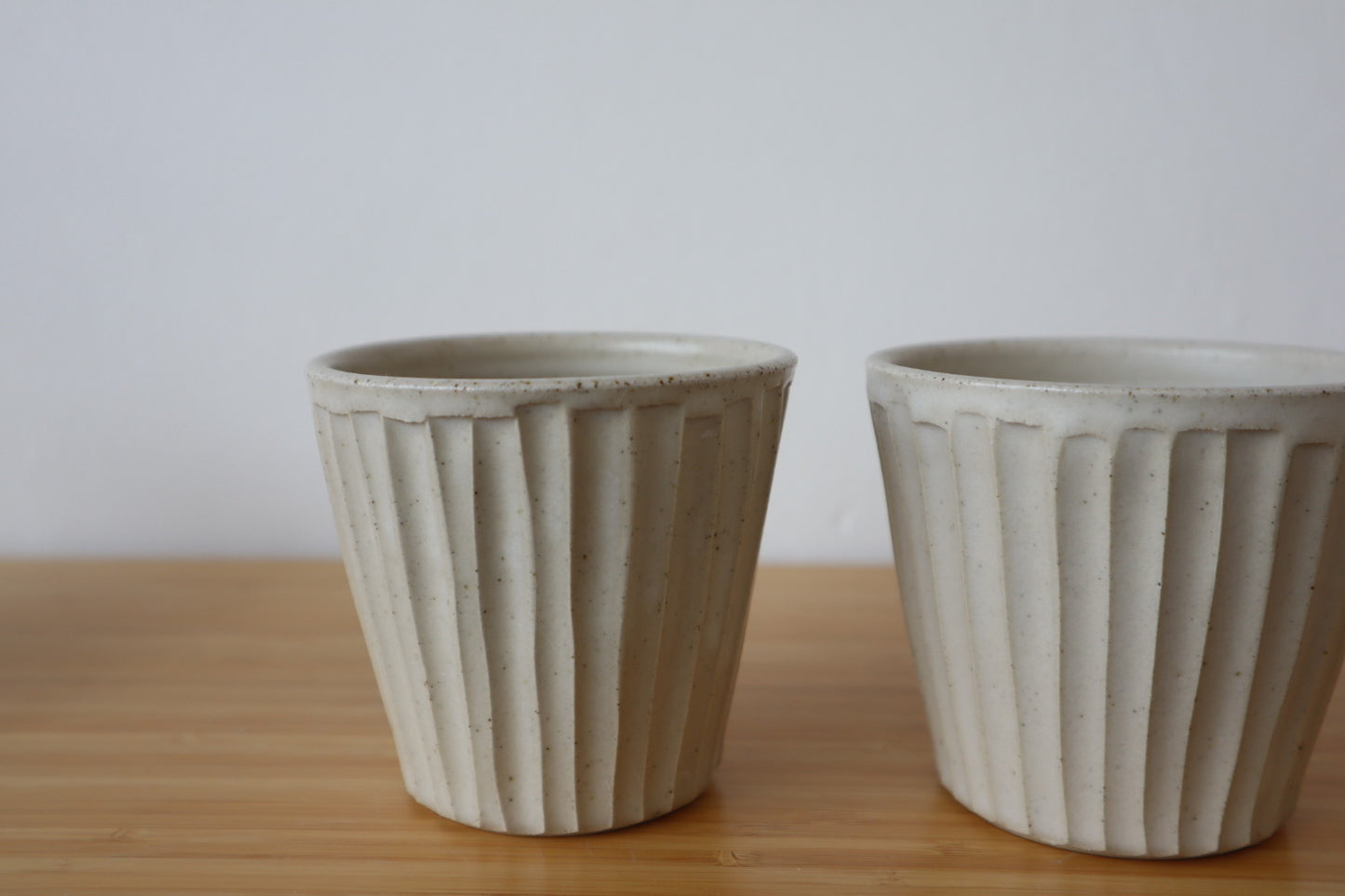 Fluted Latte Cups