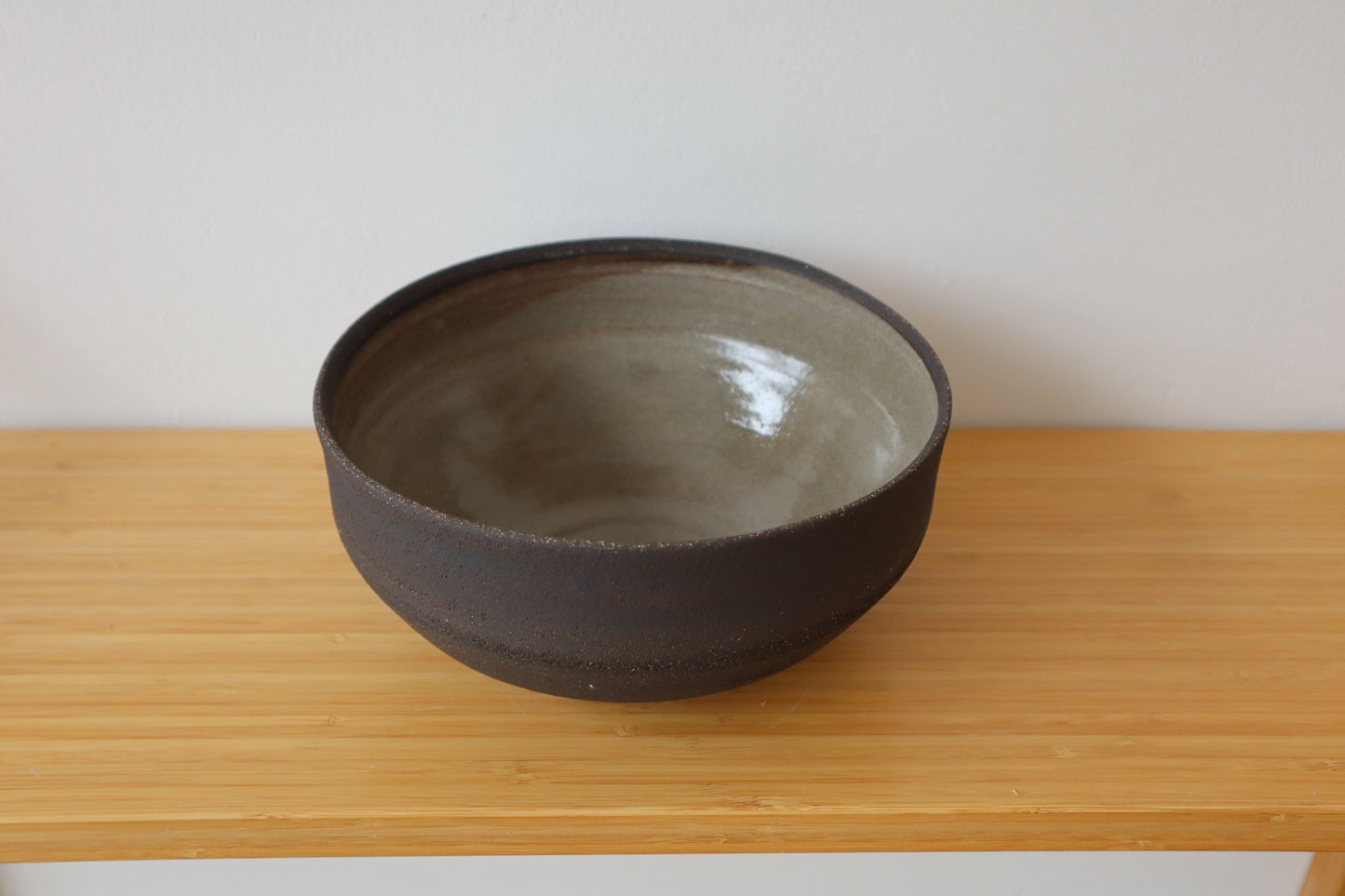 Black and Tan Mixing Bowls