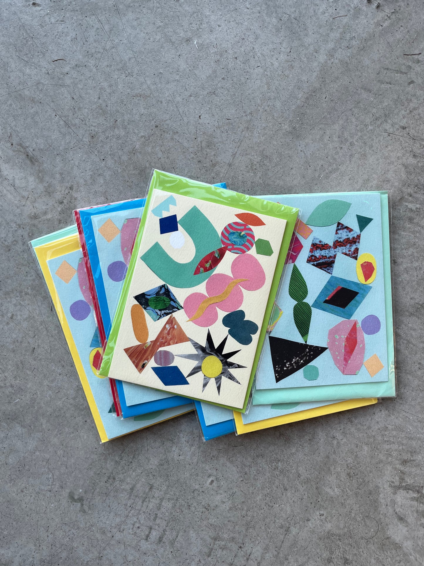 Colour Block Card